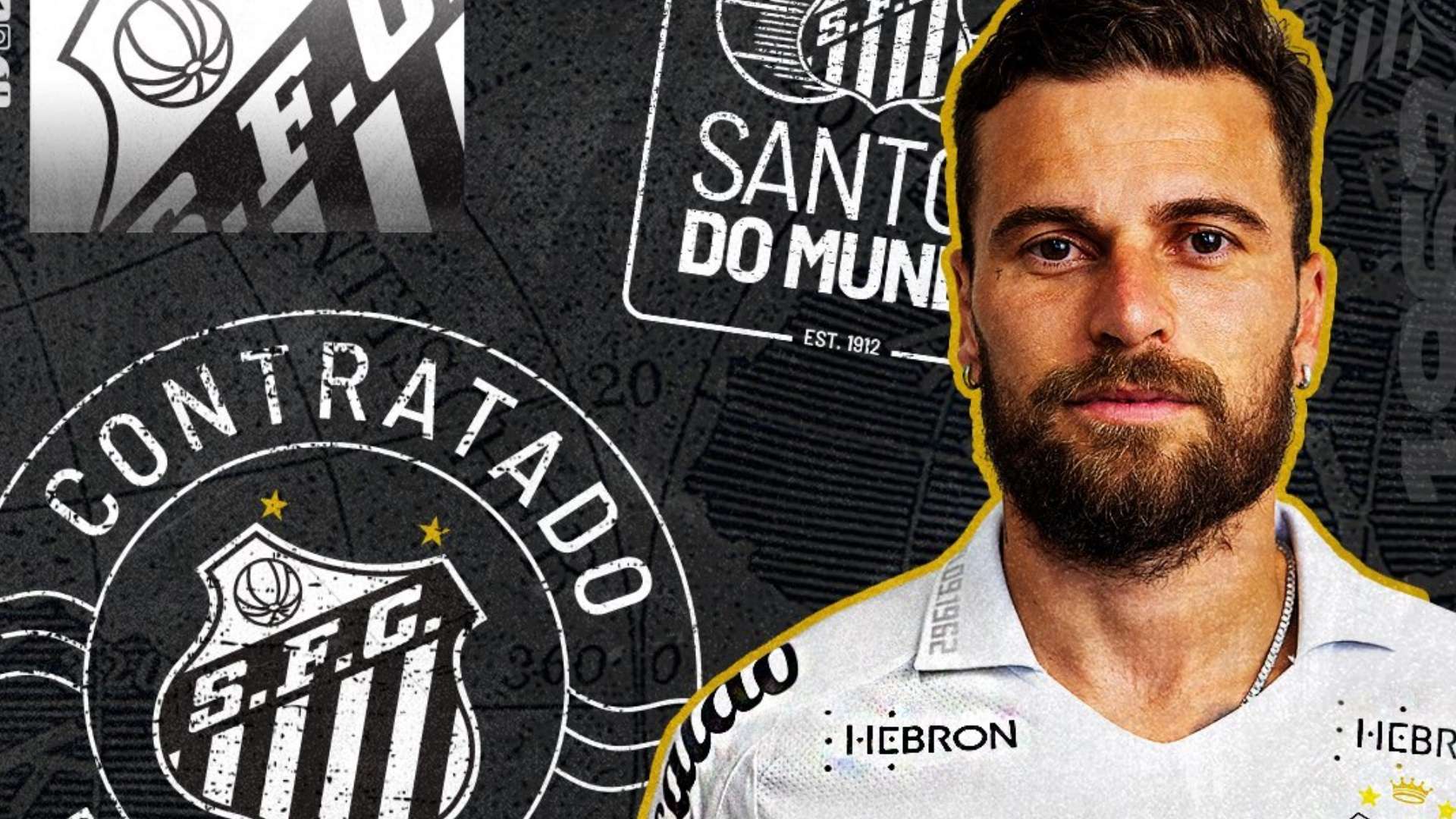 Lucas Lima anúncio Santos 2023
