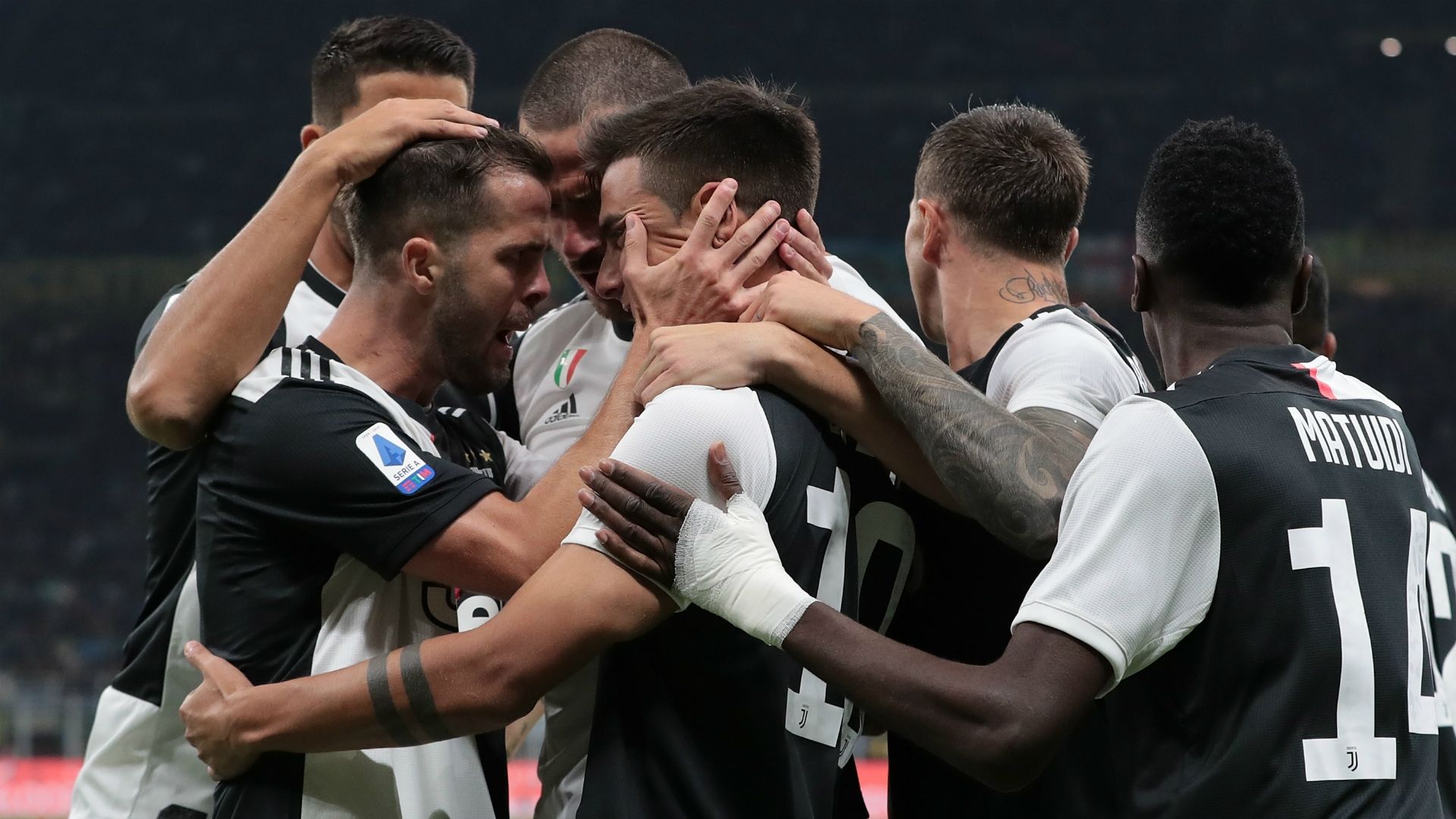 Inter Juventus Goal Celebration Serie A 10062019