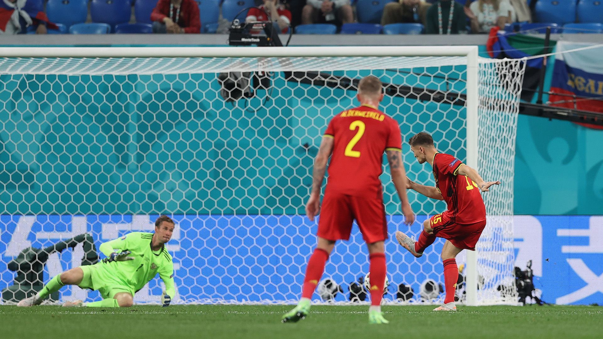 Thomas Meunier - Rusia vs Belgia Euro 2020