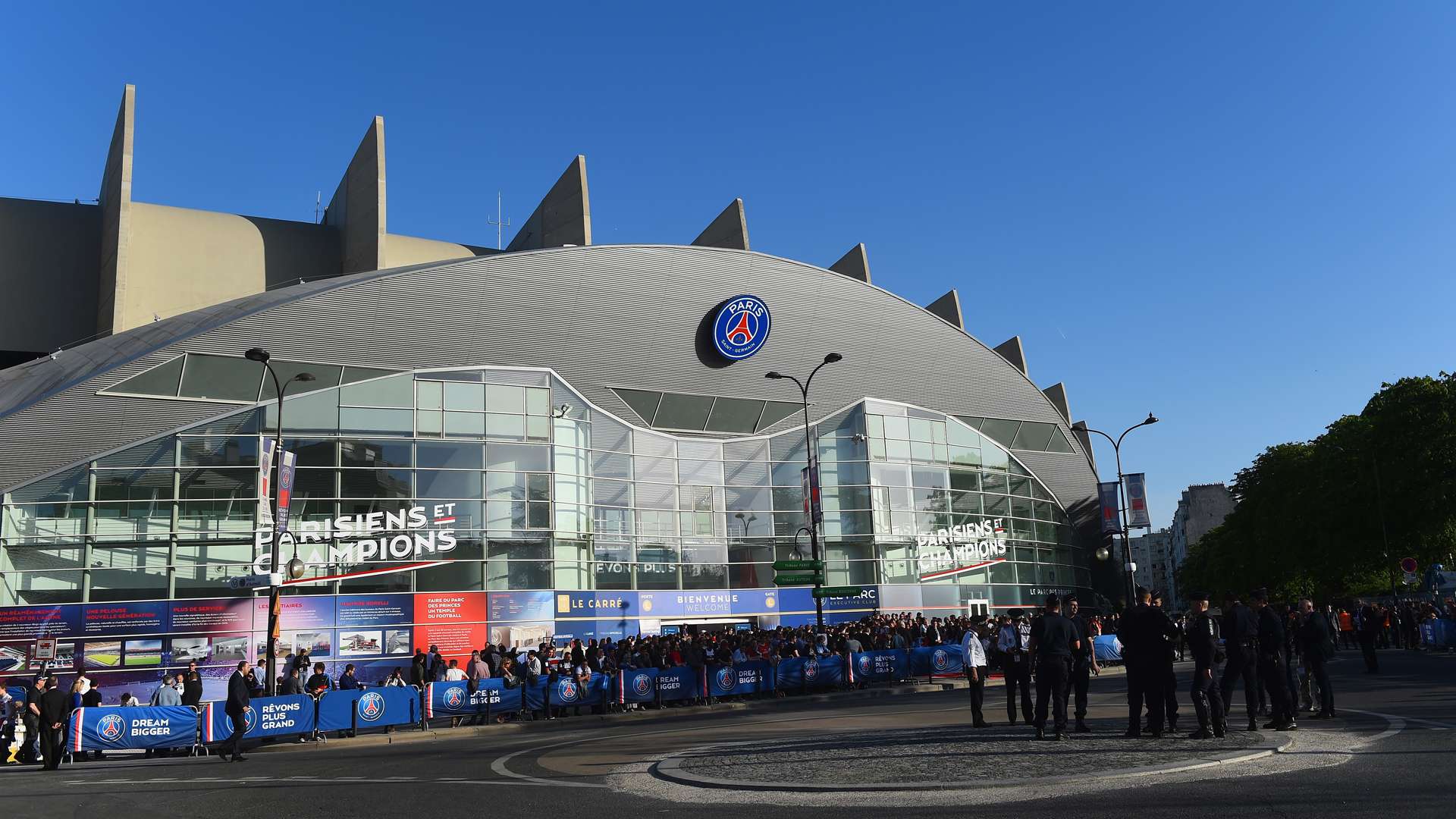Paris Saint-Germain PSG View Stadion 04.15.2015