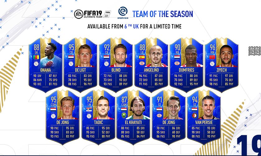 tots eredivisie