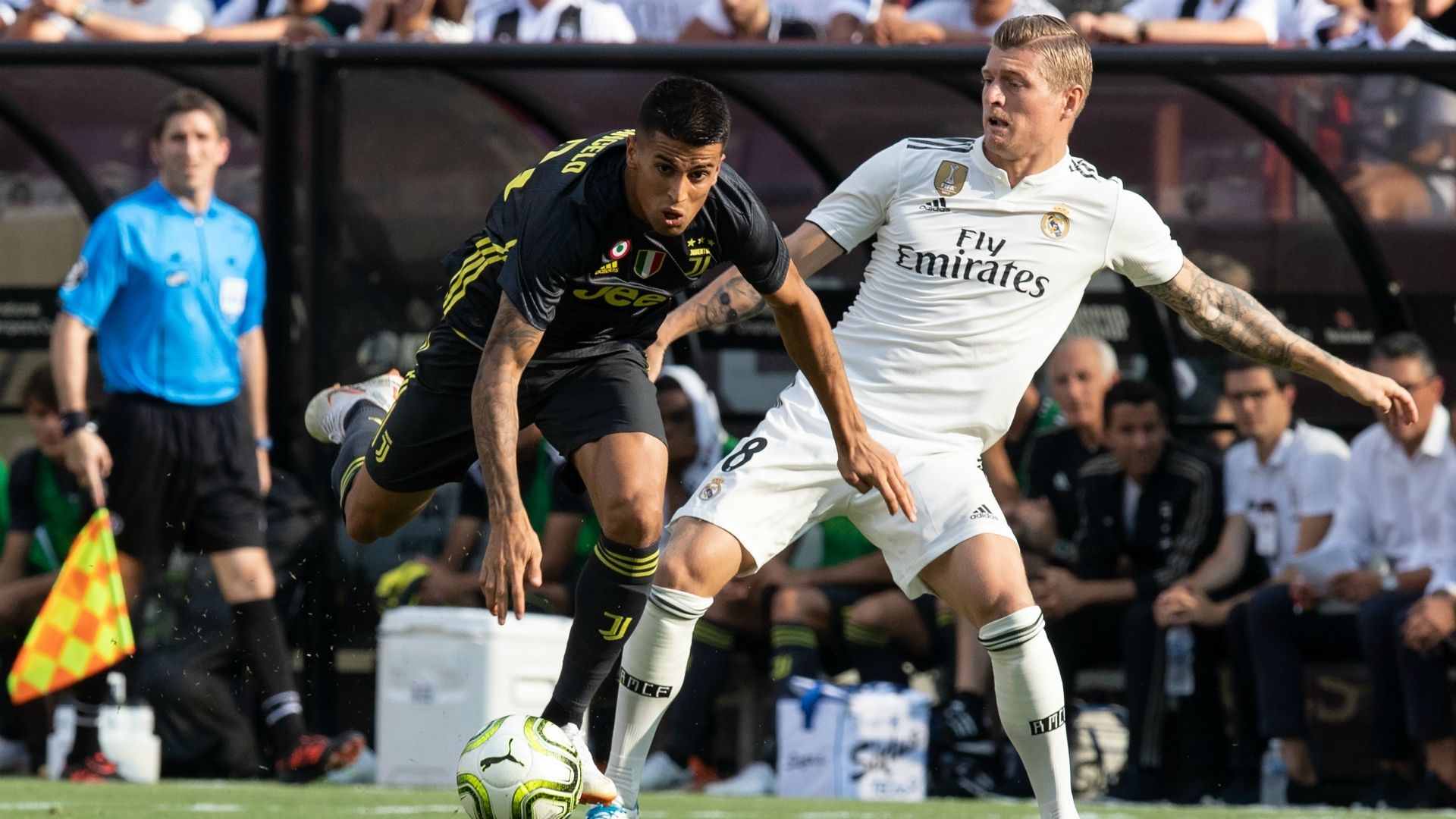 Joao Cancelo Toni Kroos Real Madrid Juventus ICC 2018 08052018
