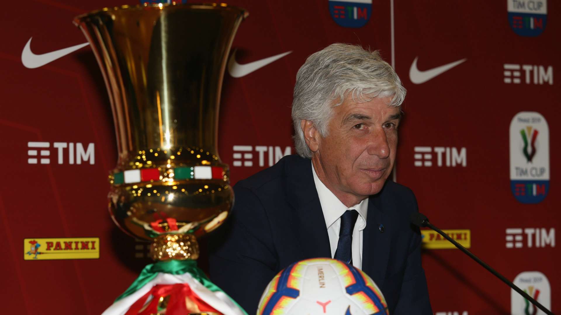 Atalanta Lazio Gasperini press conference