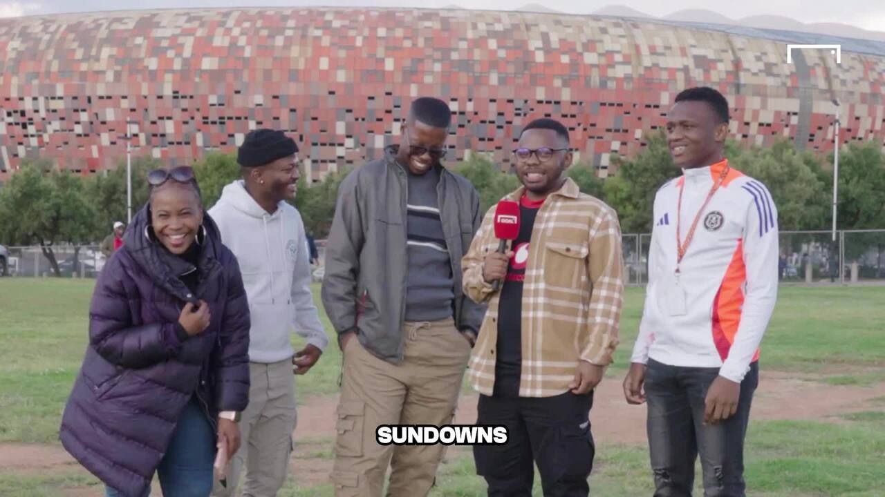 Orlando Pirates fans on CCL Sundowns video
