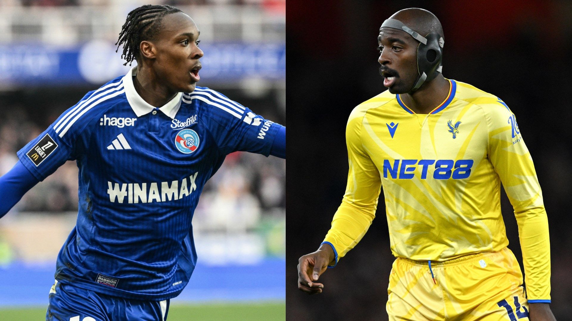 Emanuel Emegha Jean Philippe Mateta Crystal Palace Strasbourg