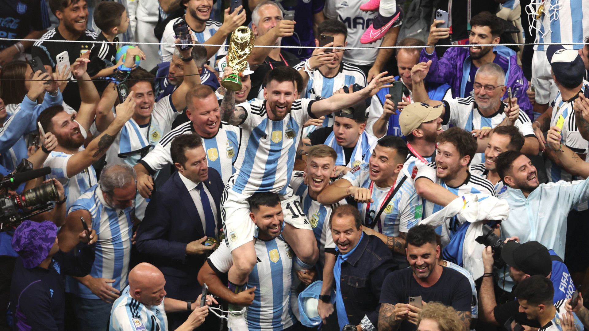 Messi Aguero World Cup 2022