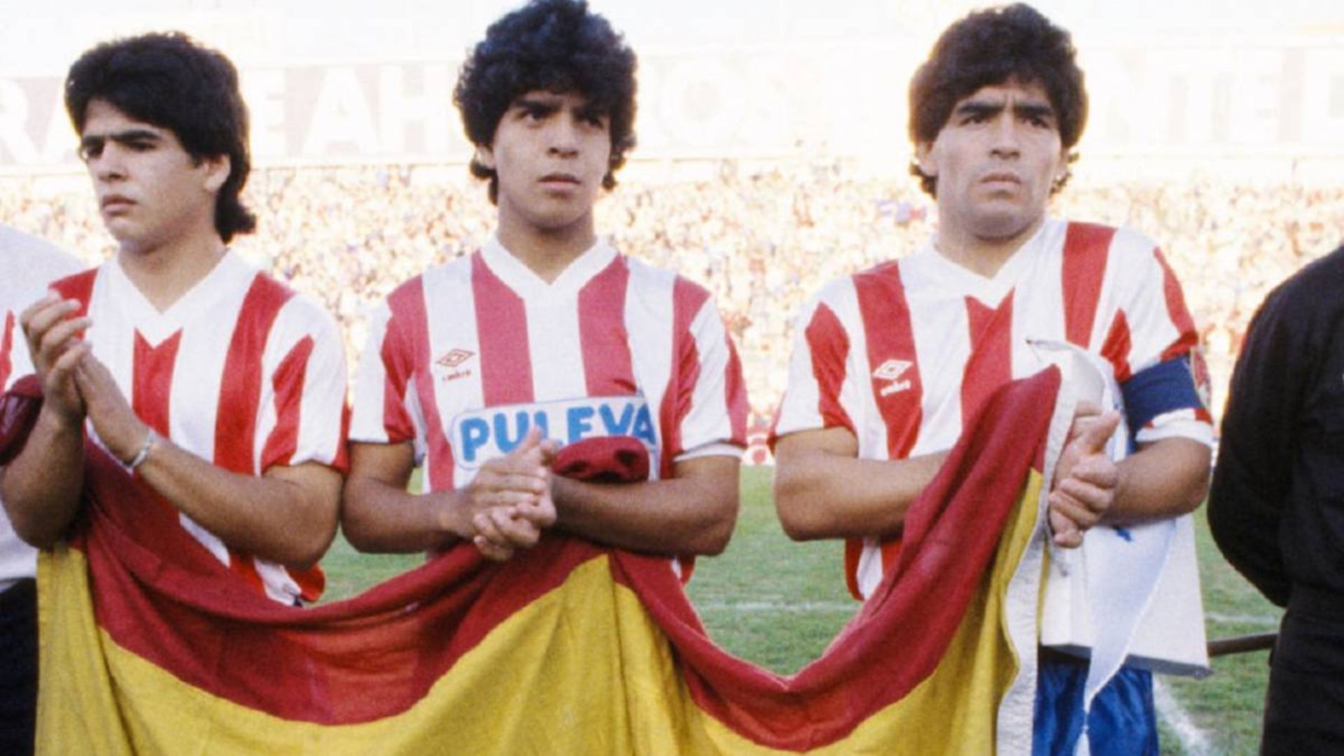 Maradona Brothers Diego Lalo Hugo Granada 1987