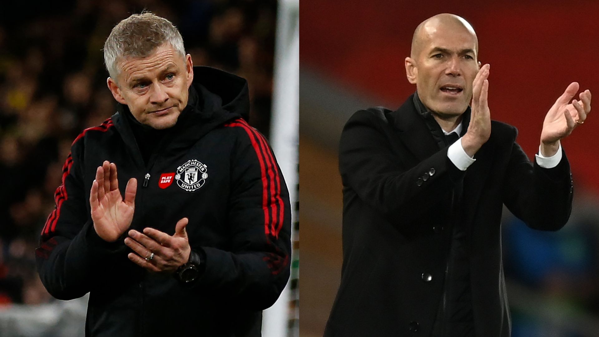 Zinedine Zidane Ole Gunnar Solskjaer