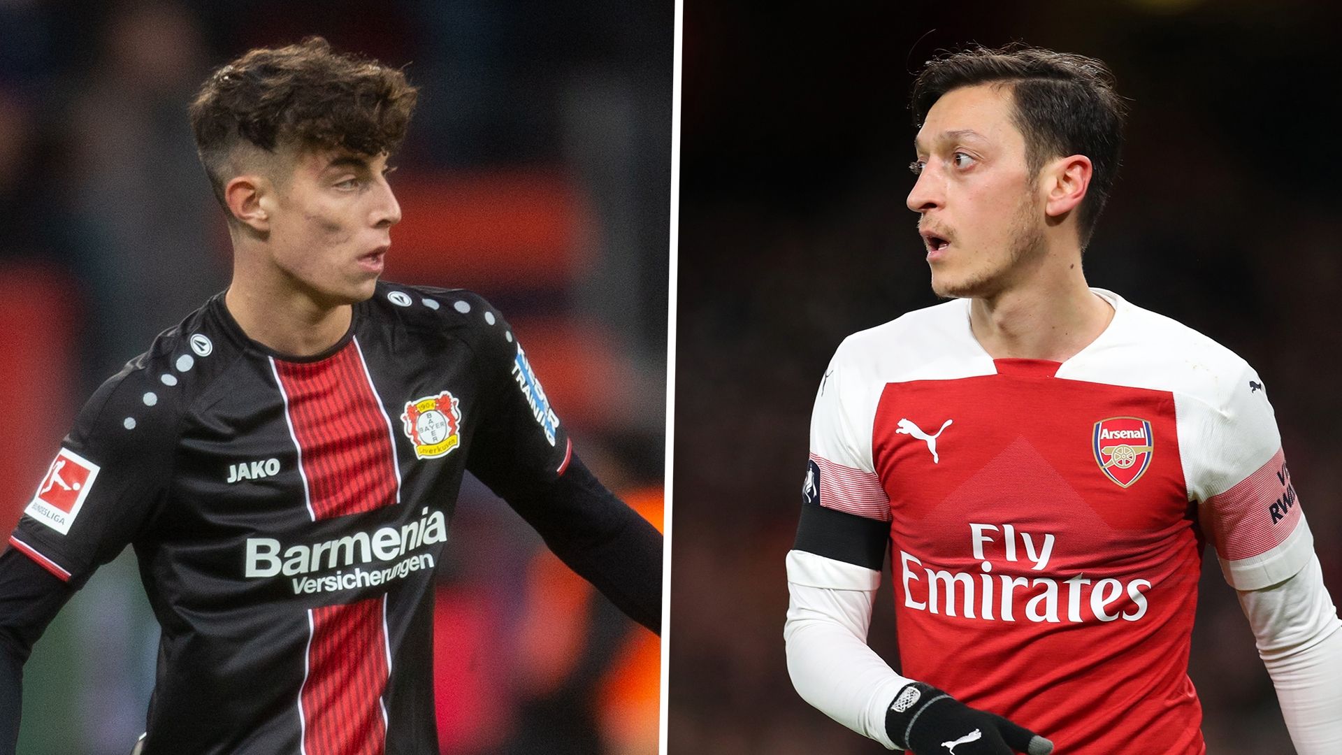 Kai Havertz, Mesut Ozil