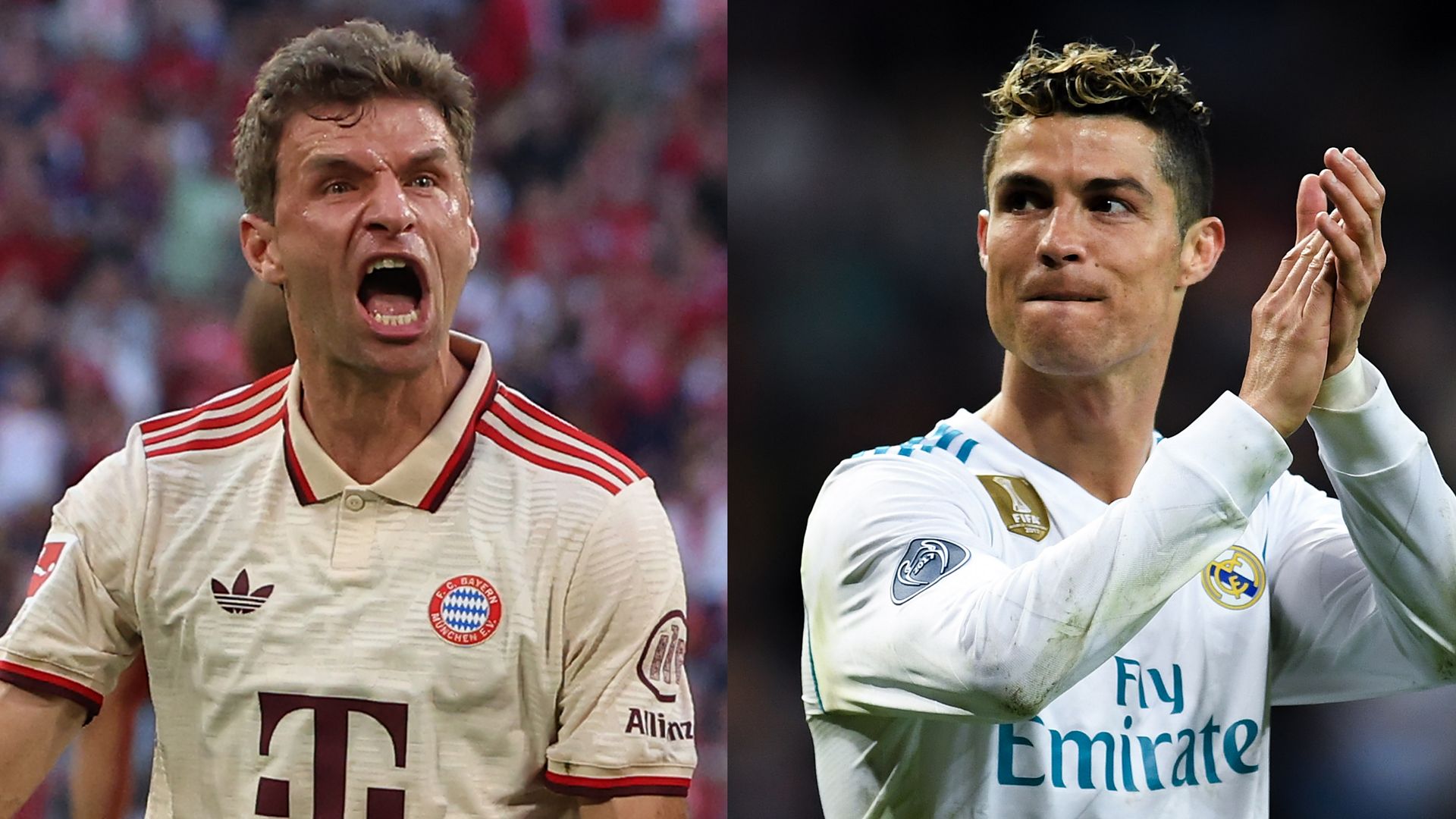 Thomas Muller Cristiano Ronaldo
