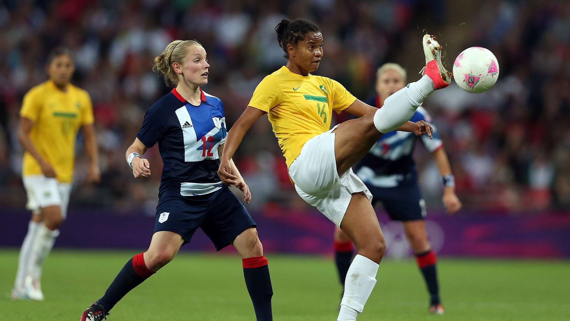 2021 Olympics Women, Team GB v Brazil