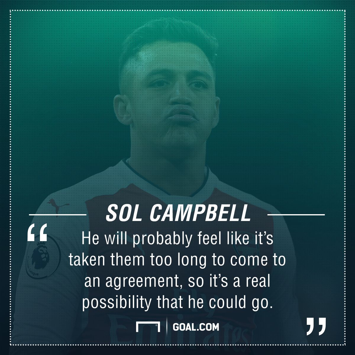 Sol Campbell Alexis Sanchez