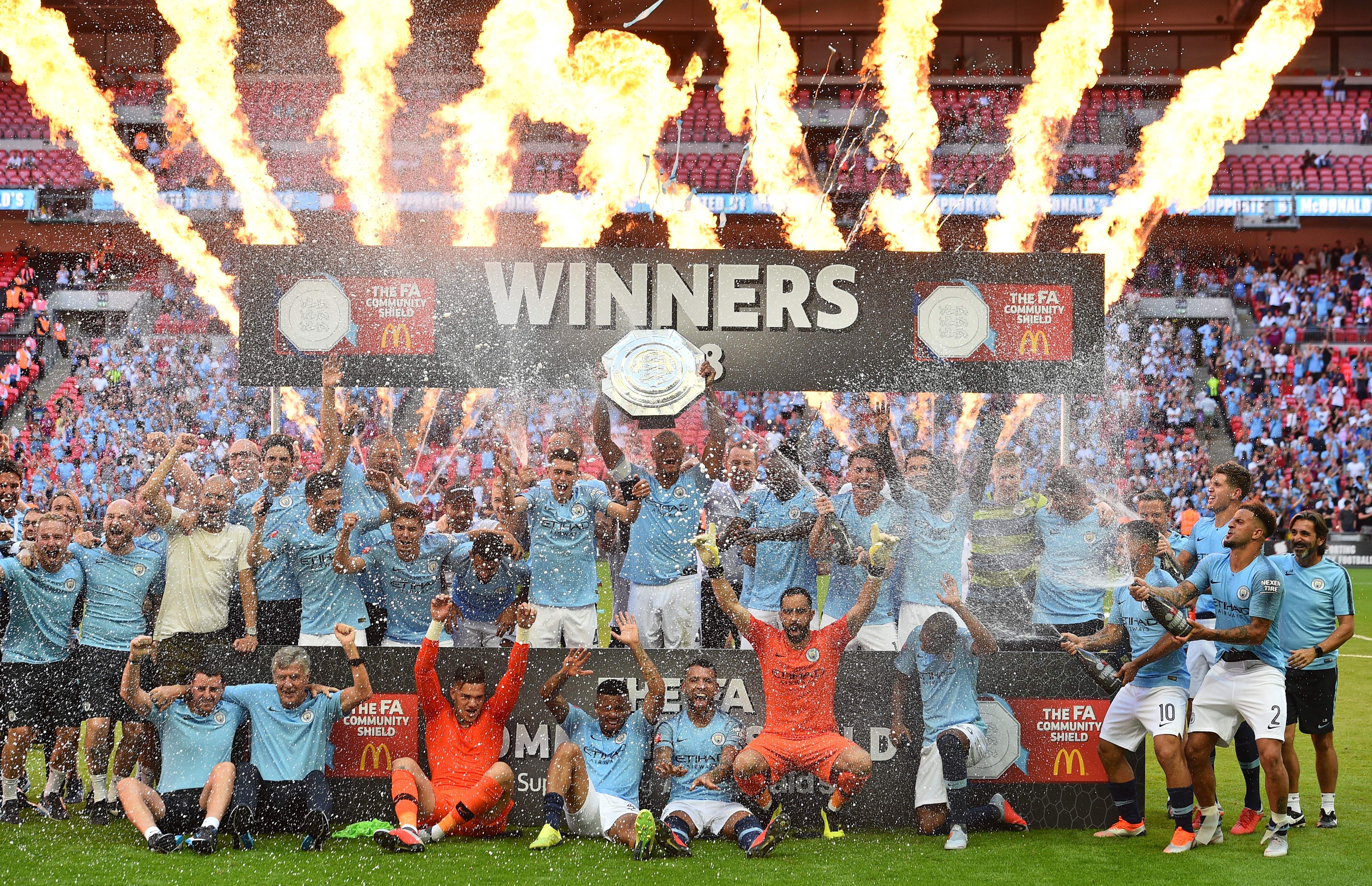 Chelsea Manchester City Community Shield 2018