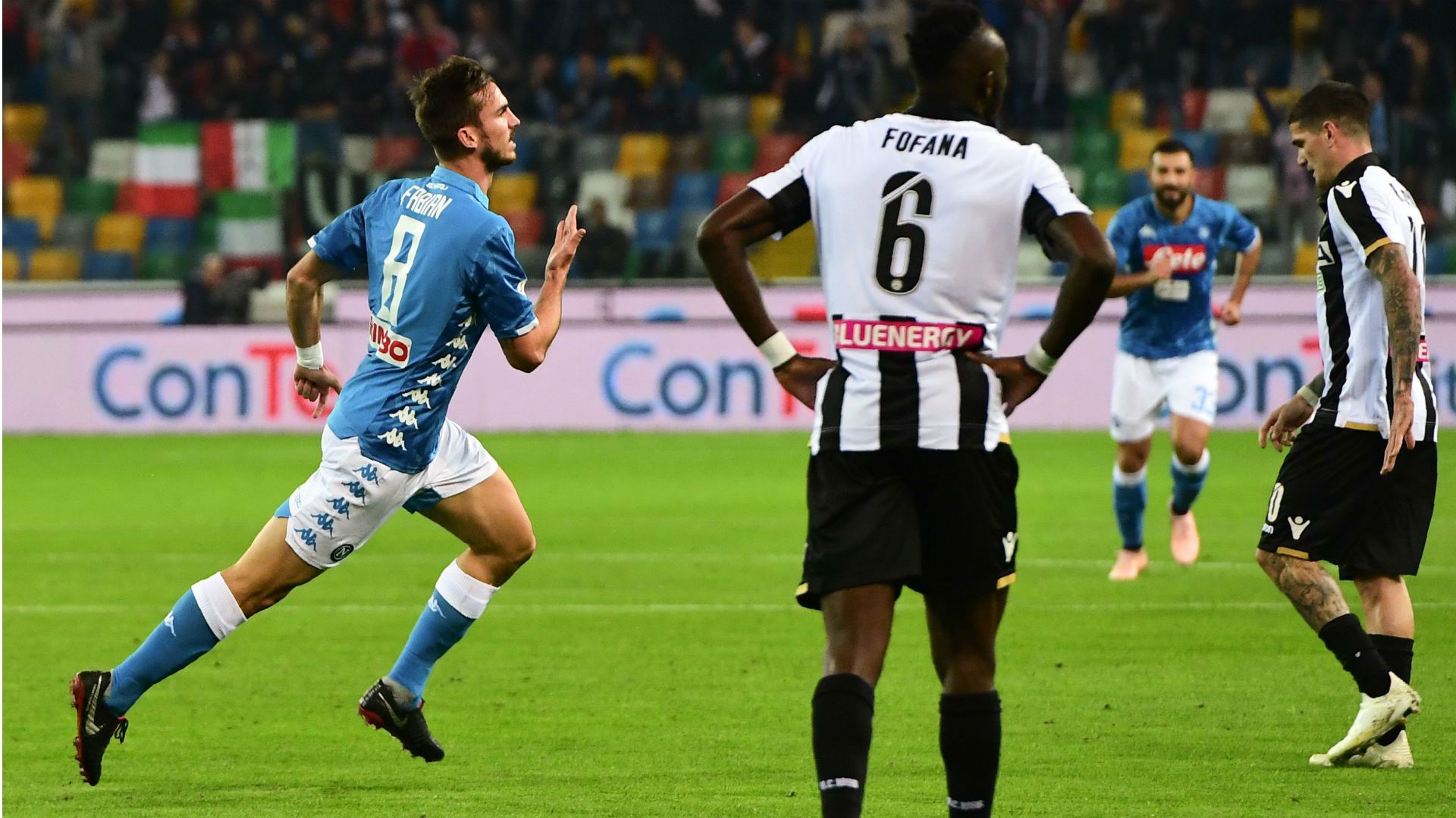 Fabian Ruiz Udinese Napoli Serie A