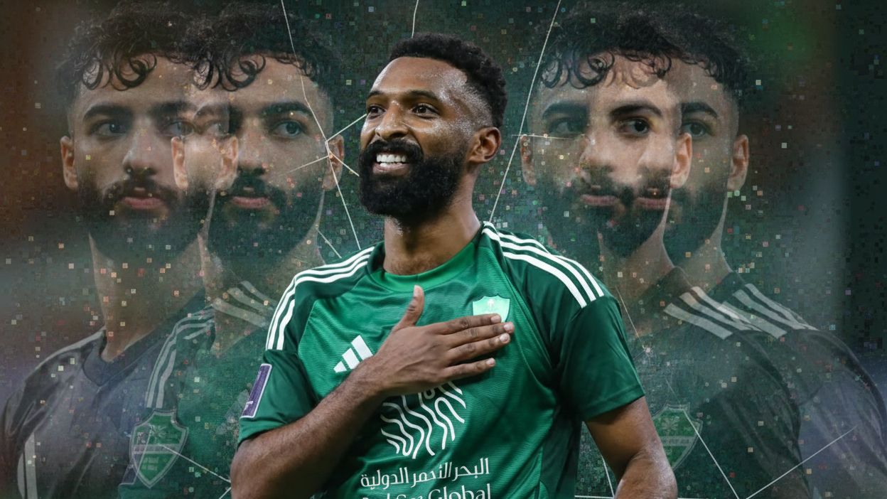 Saleh Abu Al Shamat Firas Al Buraikan Ahli GFX GOAL ONLY
