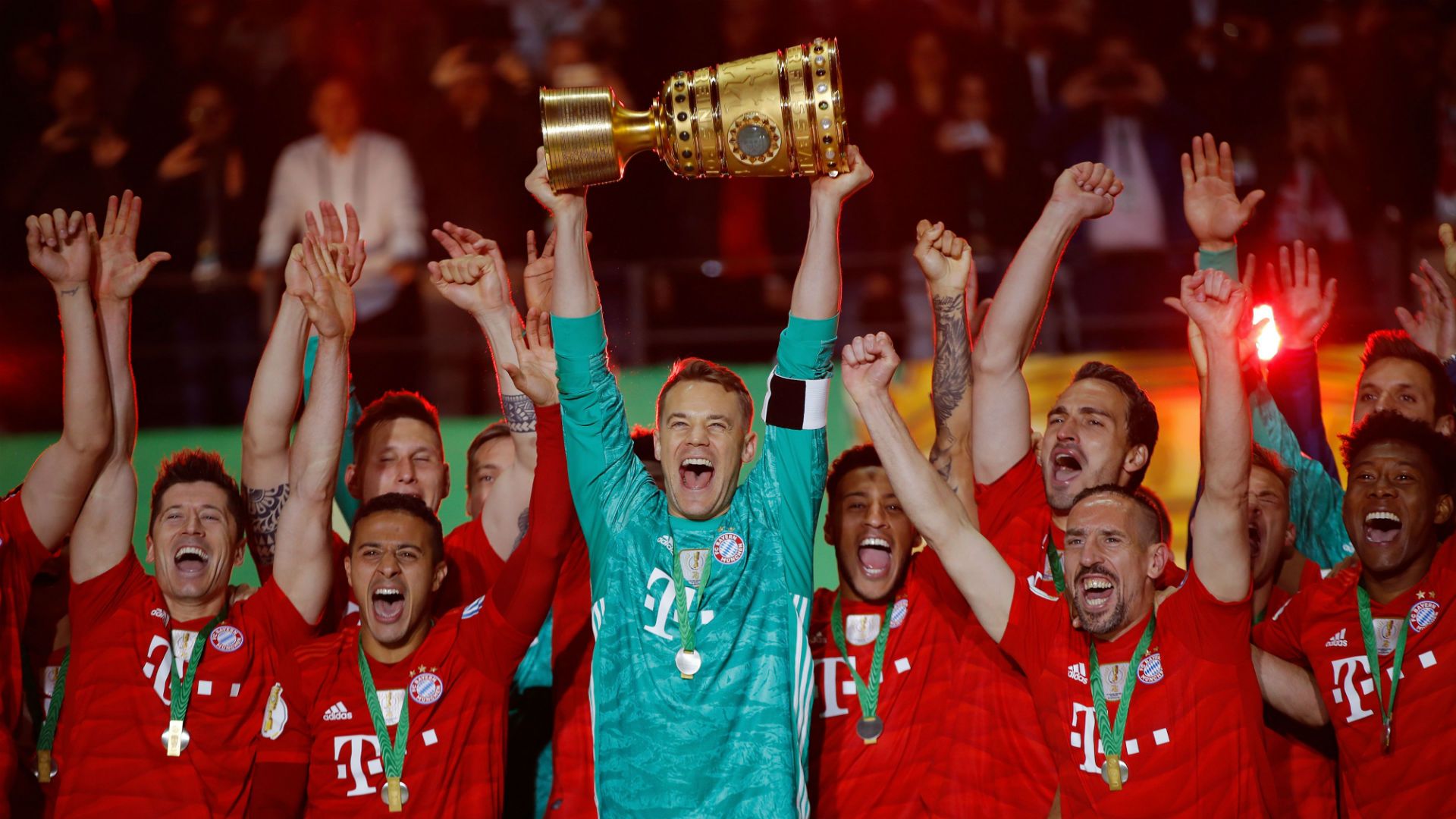 Manuel Neuer FC Bayern München RB Leipzig DFB Pokal 25052019