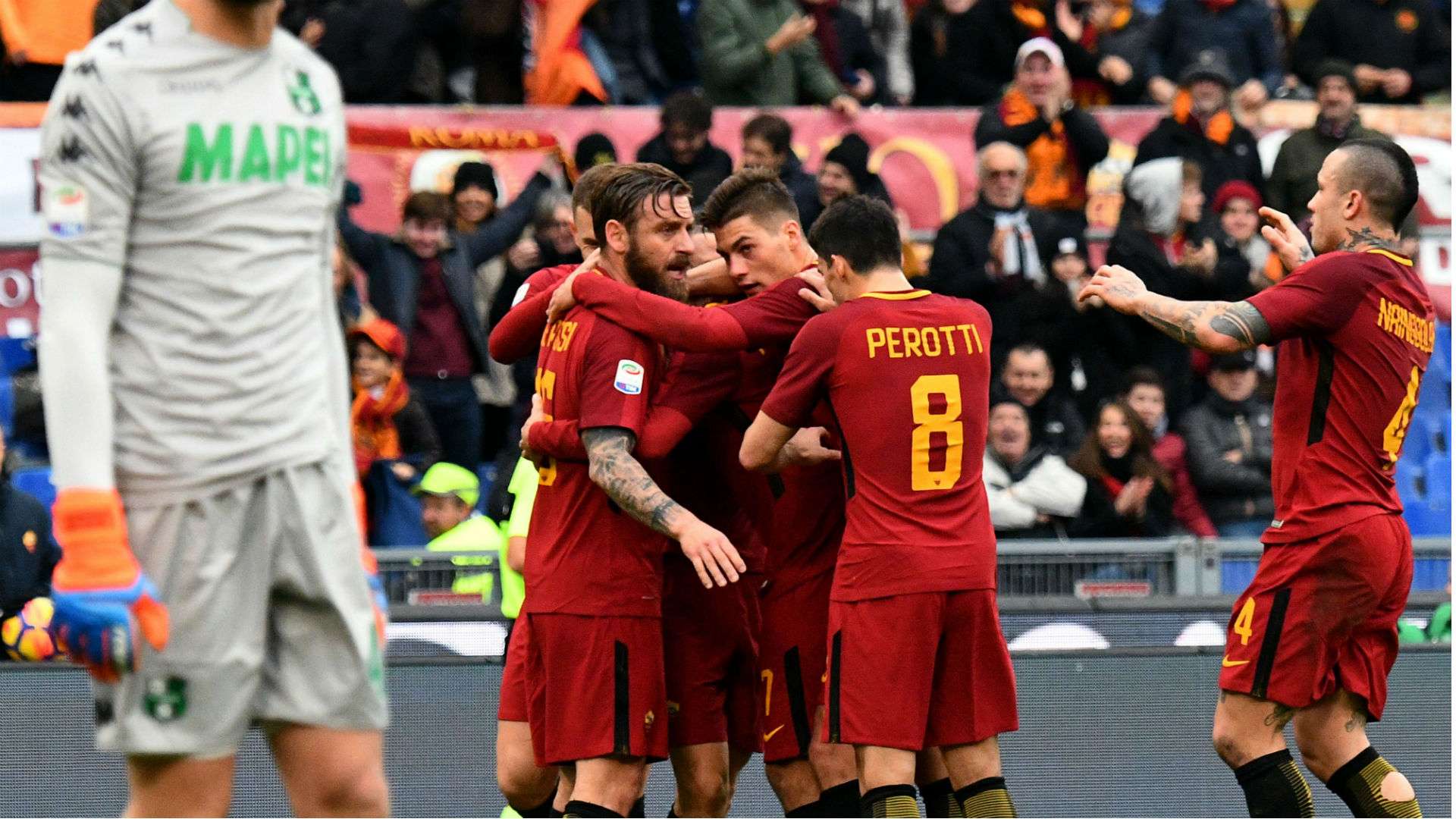 Roma Sassuolo Serie A