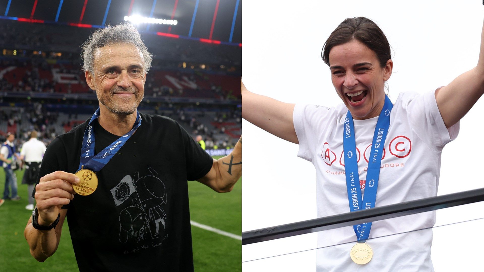 Luis Enrique PSG Renee Slegers Arsenal