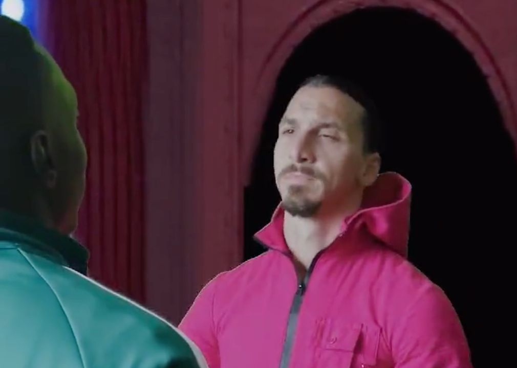 Zlatan et Khaby Lame.