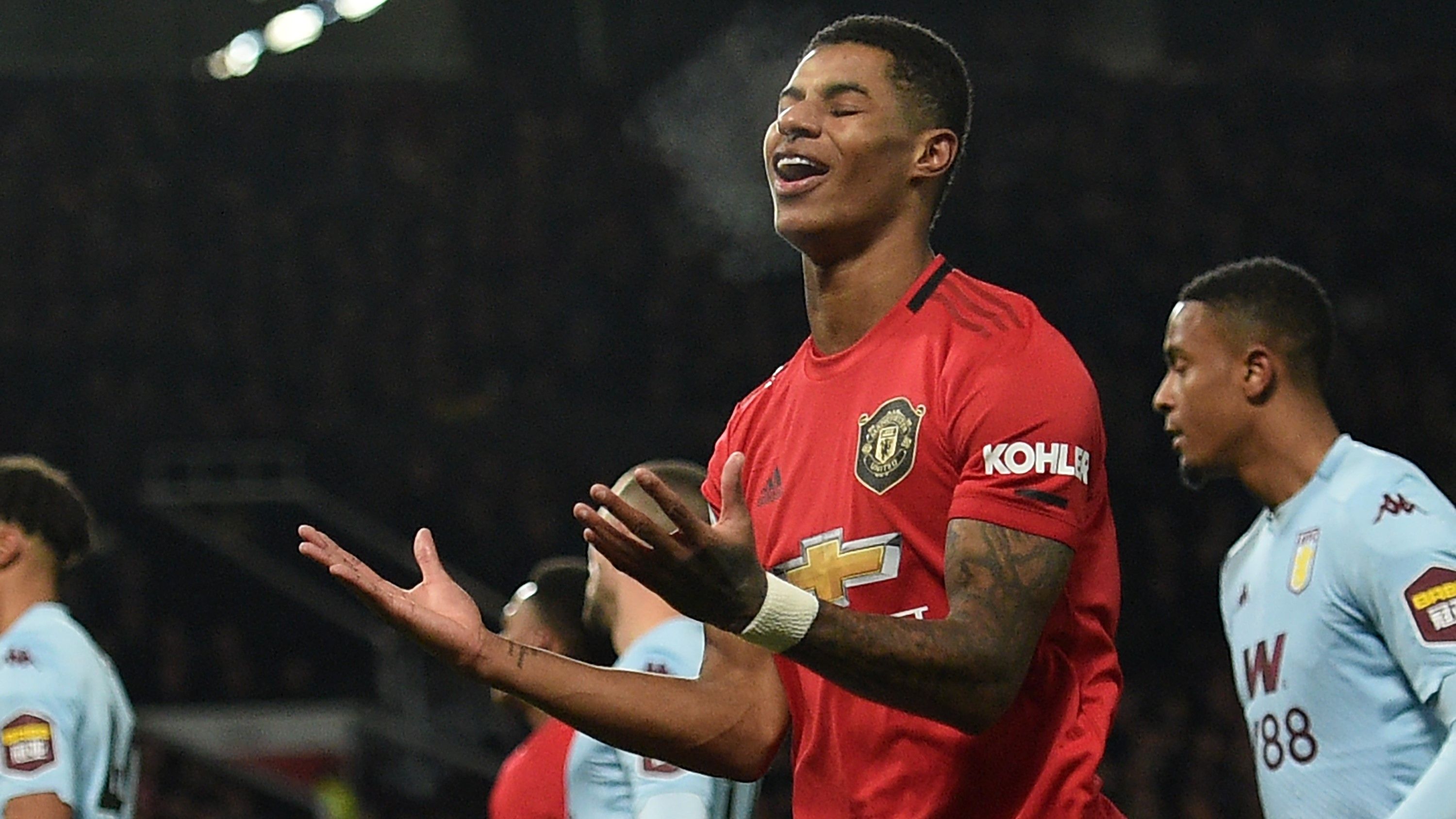 Marcus Rashford Manchester United v Aston Villa - Premier League