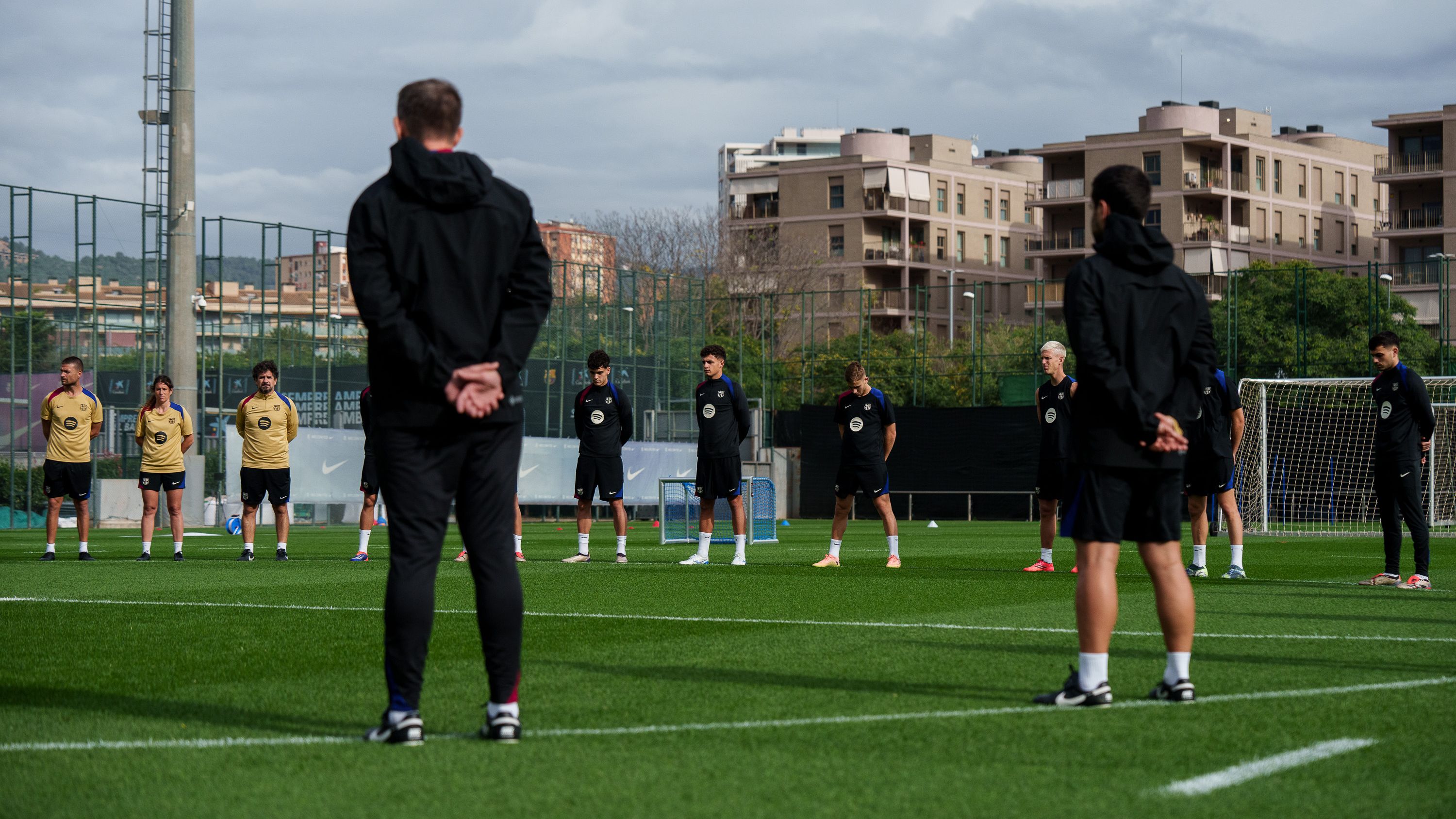 Barcelona minuto silencio DANA
