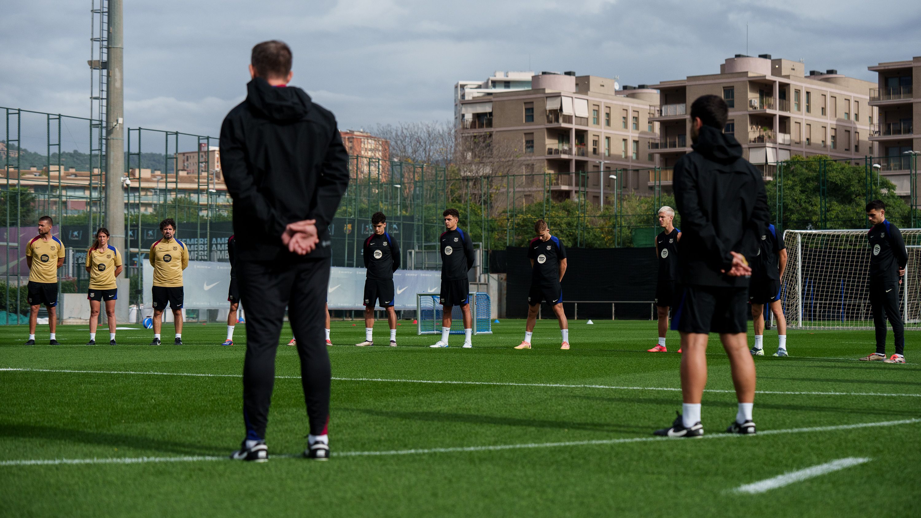 Barcelona minuto silencio DANA