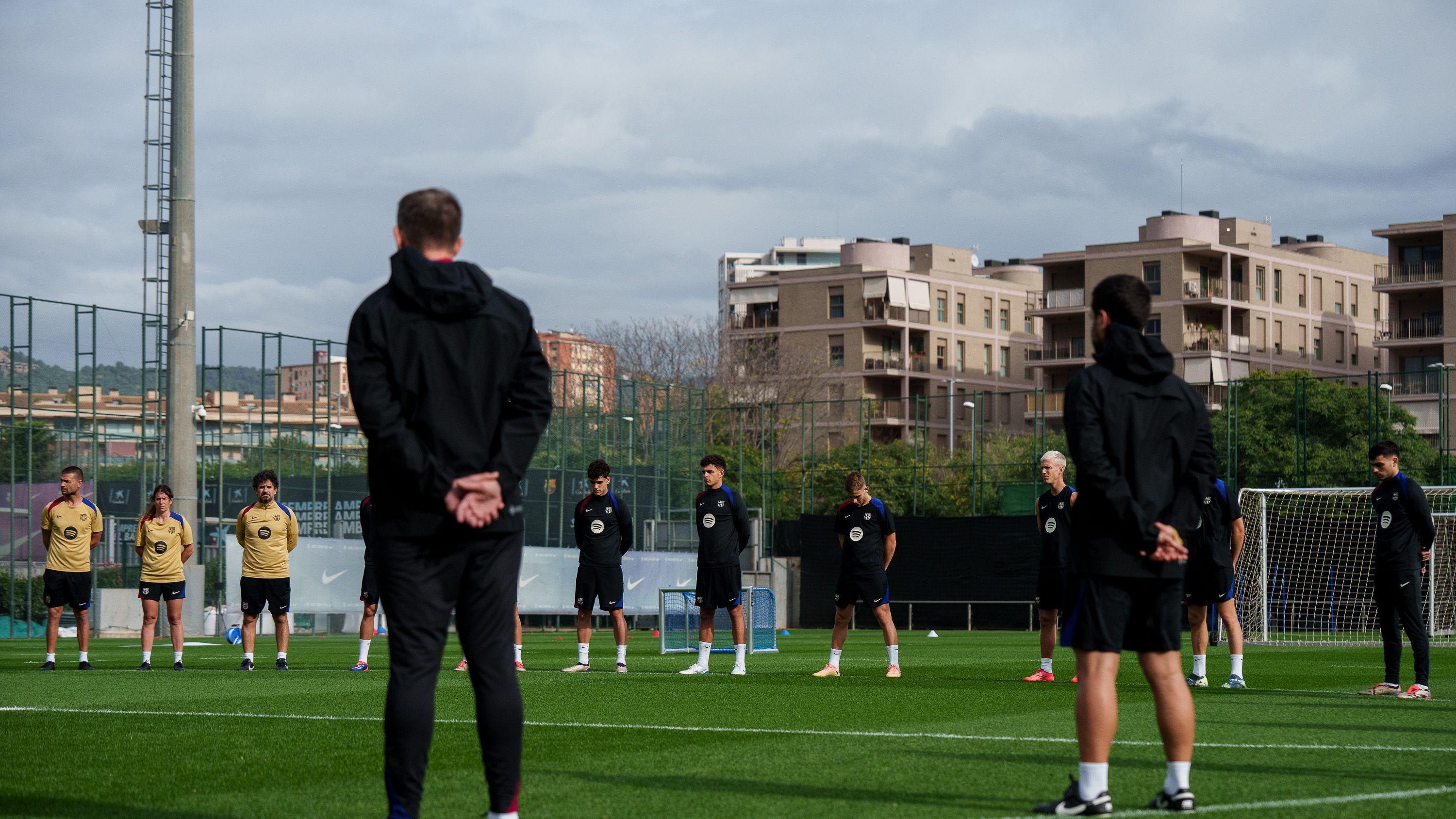 Barcelona minuto silencio DANA