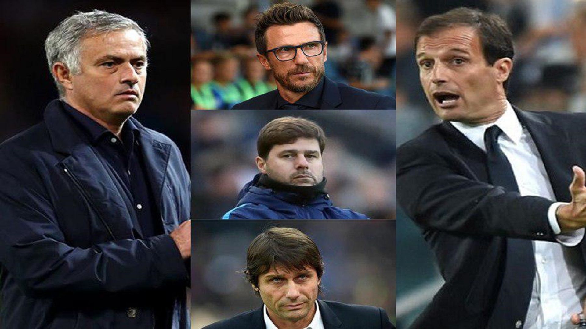 Allegri Conte Mourinho