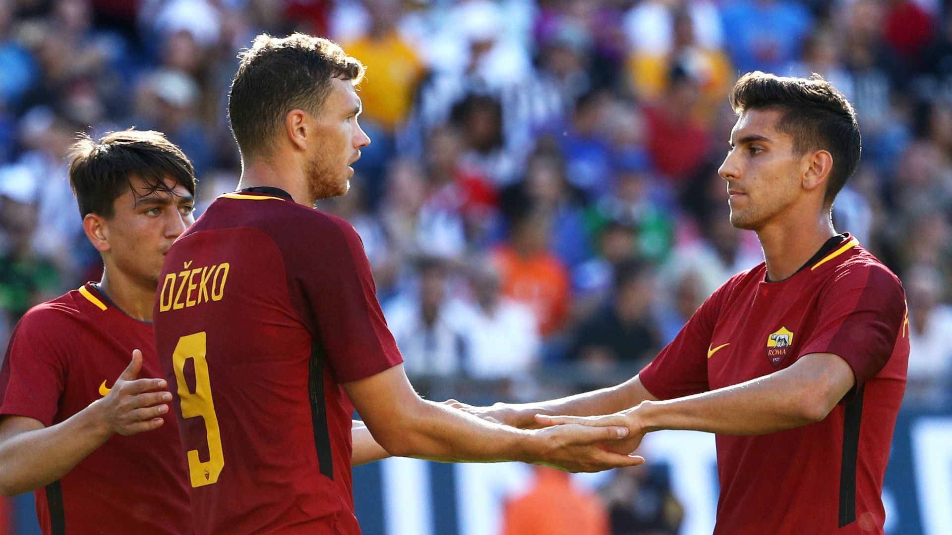 Dzeko Pellegrini Under Roma.