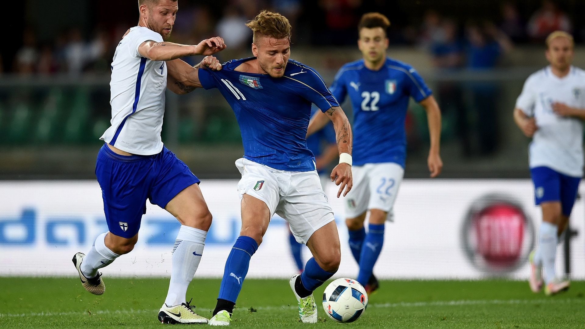 Ciro Immobile Italy Finland