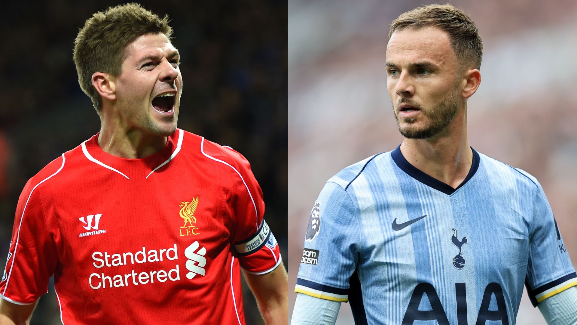 Steven Gerrard James Maddison