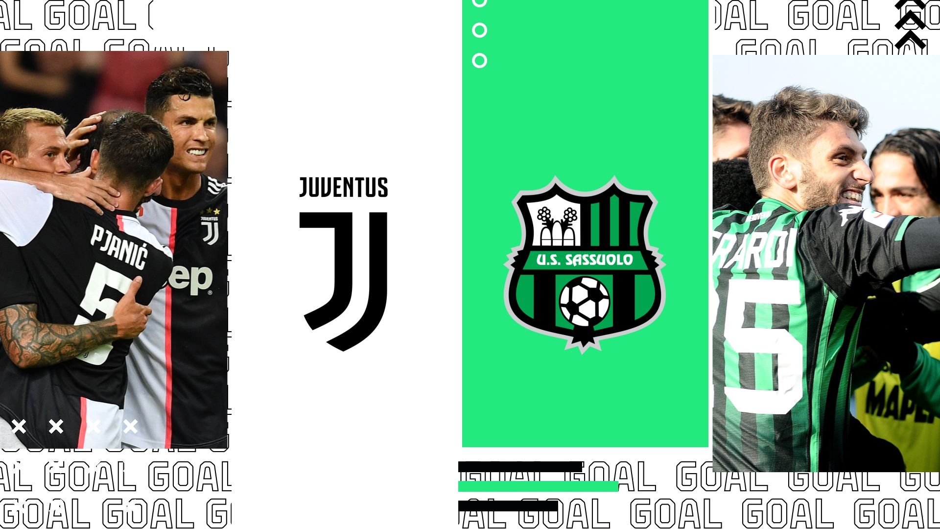 Juventus-Sassuolo tv streaming