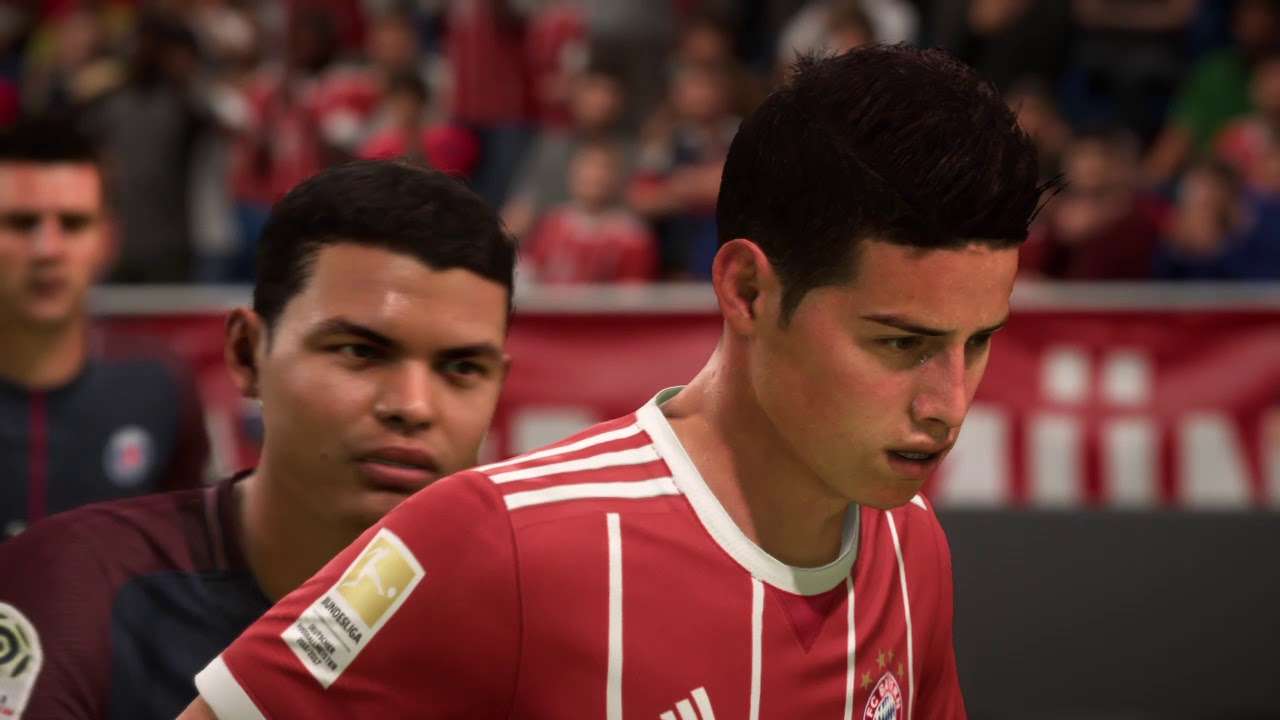 James en el FIFA 18