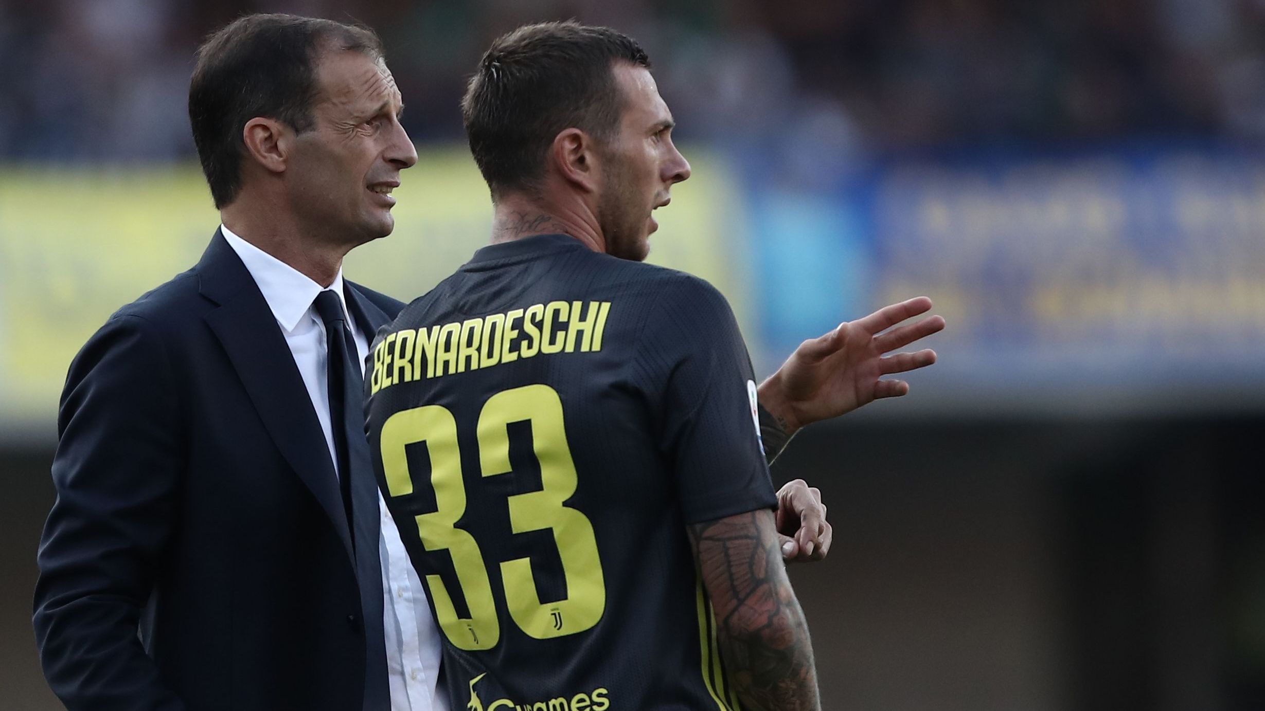 Allegri Bernardeschi Chievo Juventus