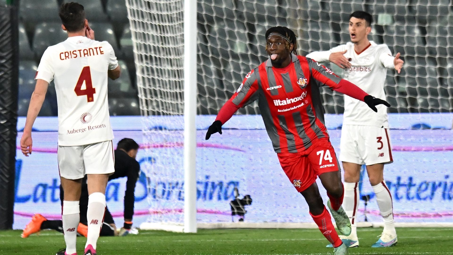 Tsadjout Cremonese Roma Serie A 28022023