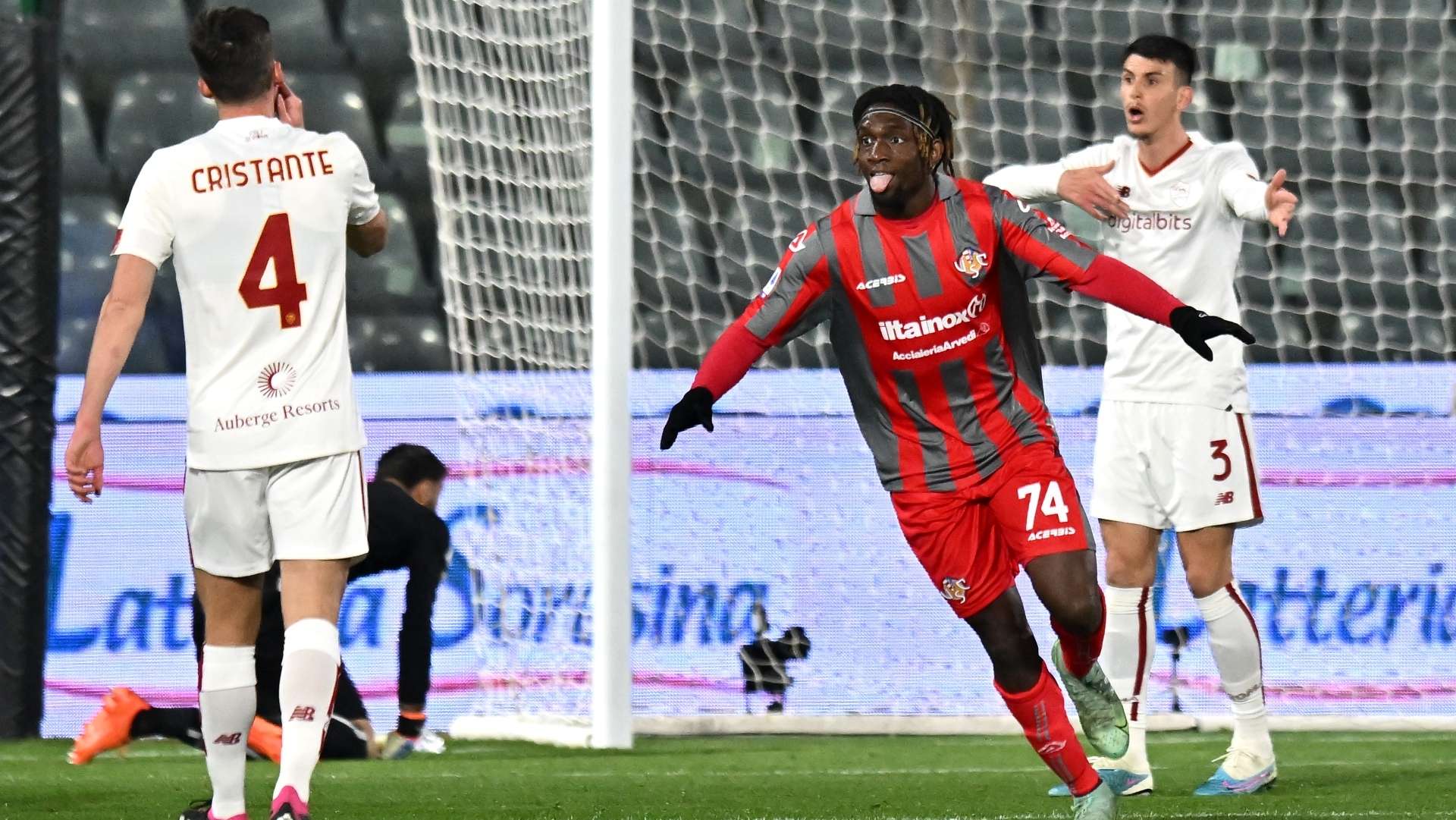 Tsadjout Cremonese Roma Serie A 28022023