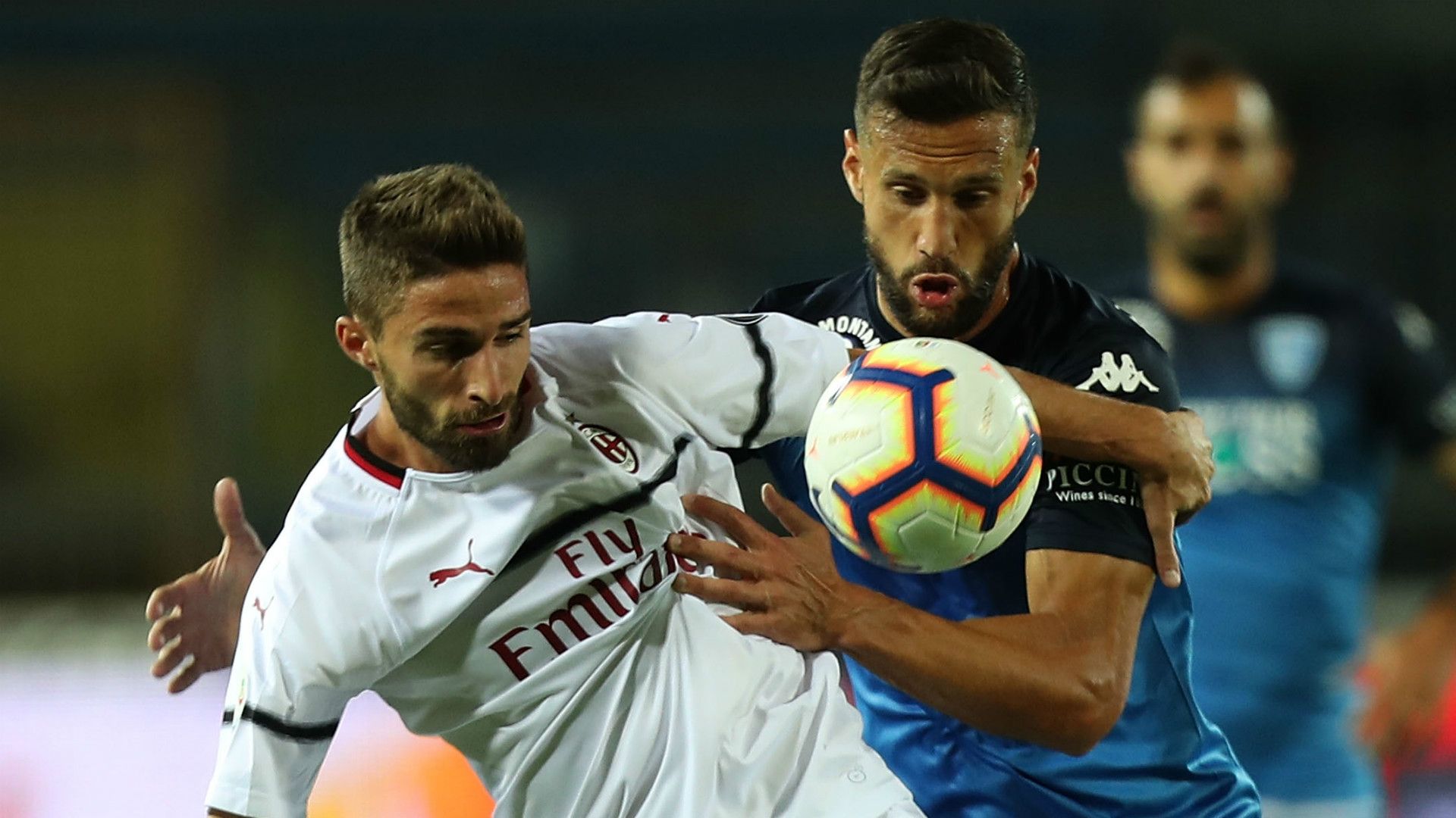 FABIO BORINI MILAN MATIAS SILVESTRE EMPOLI SERIE A 27092018