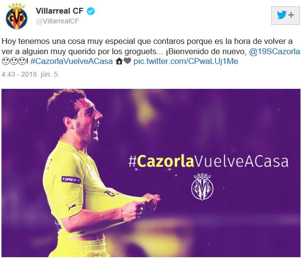 Santi Cazorla Villarreal