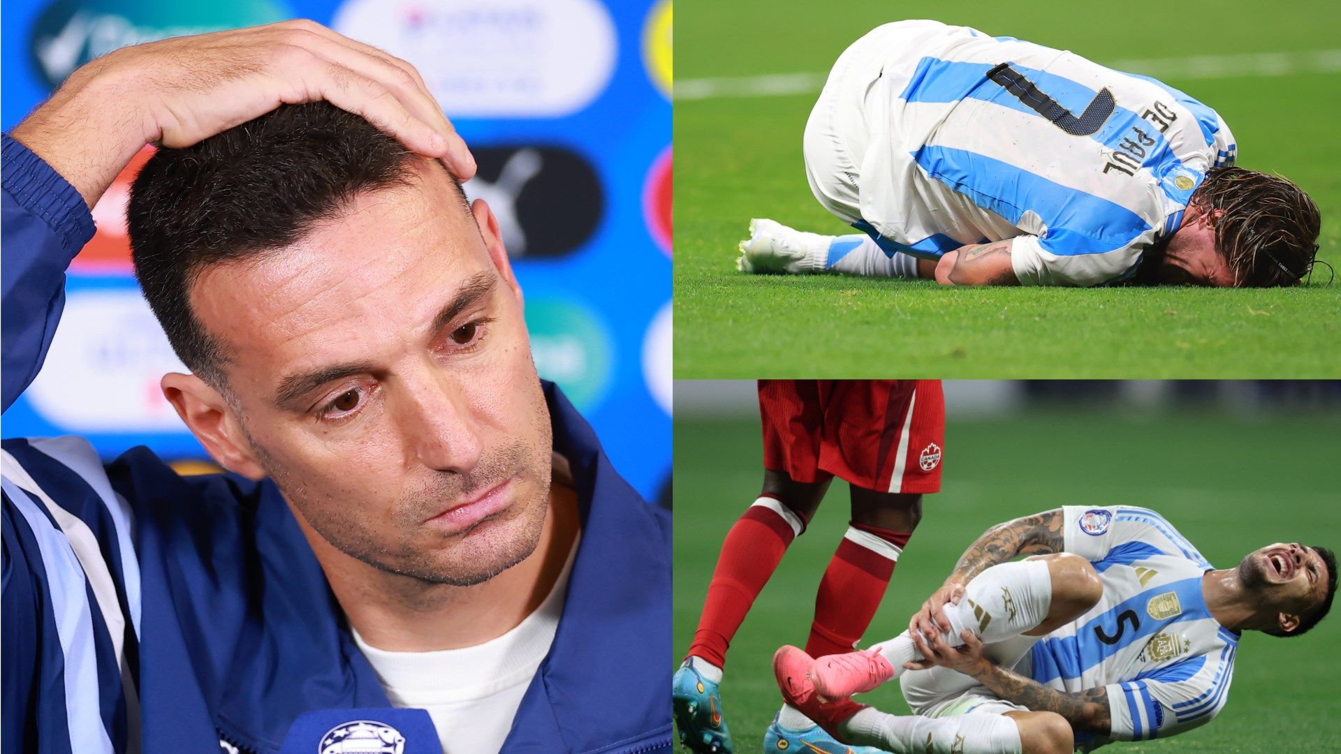 Argentina Copa America split