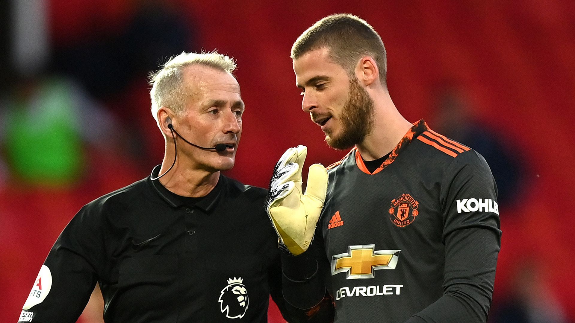 Martin Atkinson David de Gea