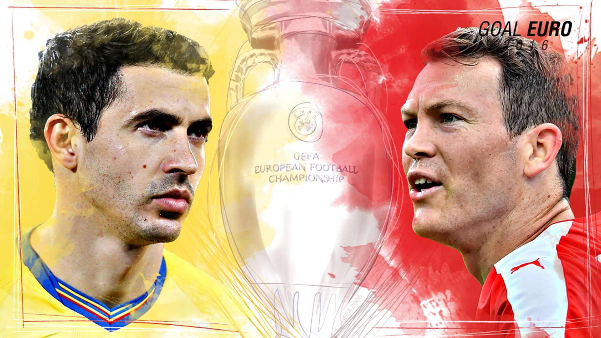 GFX EURO16 Romania Switzerland Euro 2016