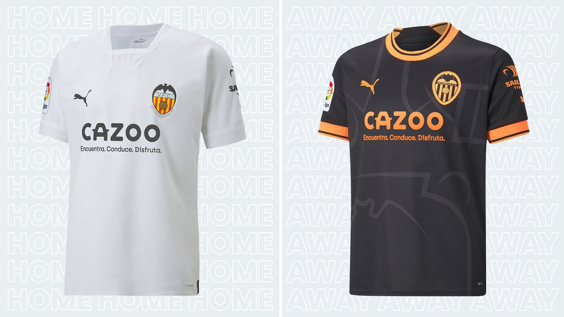 Valencia 2022-23 kits
