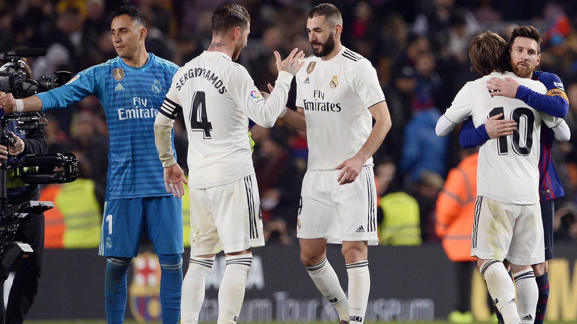 BENZEMA RAMOS KEYLOR NAVAS MESSI MODRIC BARCELONA REAL MADRID COPA DEL REY