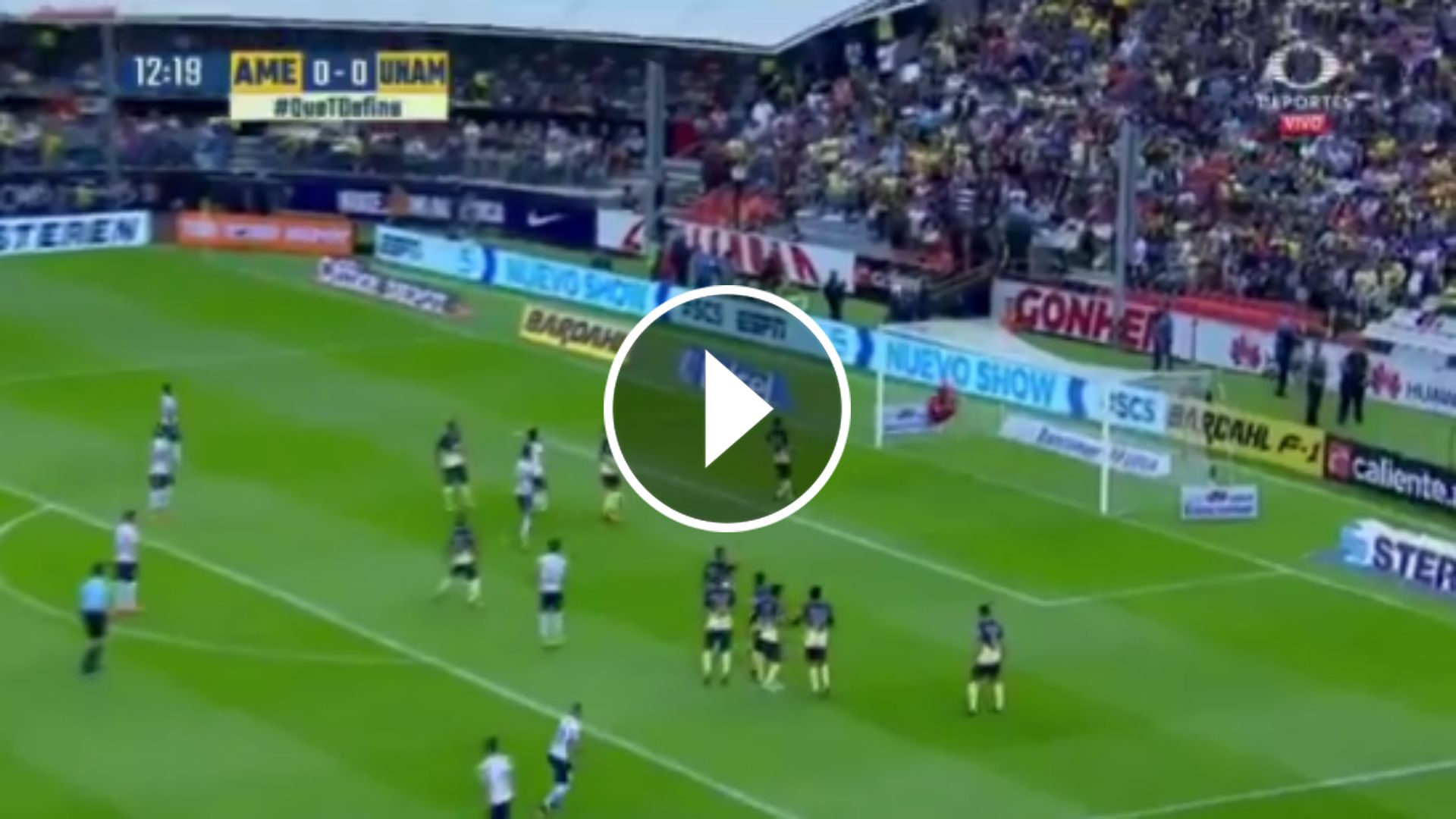 Atajada Marchesín a Pumas