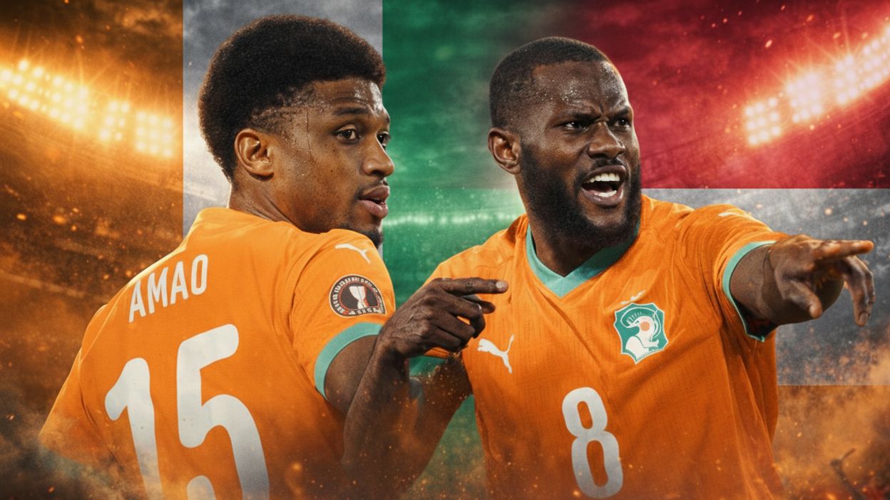 Egypt Cote d'Ivoire Franck Kessie Amad Diallo GFX GOAL ONLY
