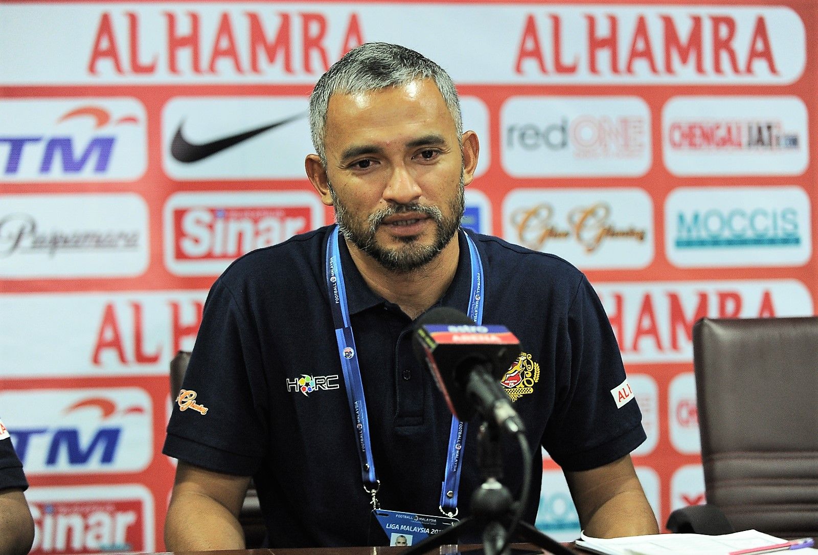 Kelantan assistant head coach Sathit Bensoh 25/2/2017