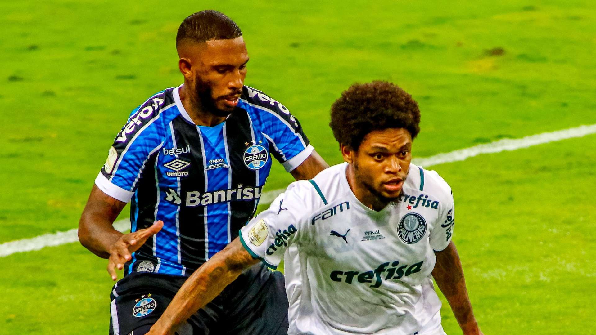 Paulo Miranda e Luiz Adriano Grêmio Palmeiras Final Copa do Brasil 28022021