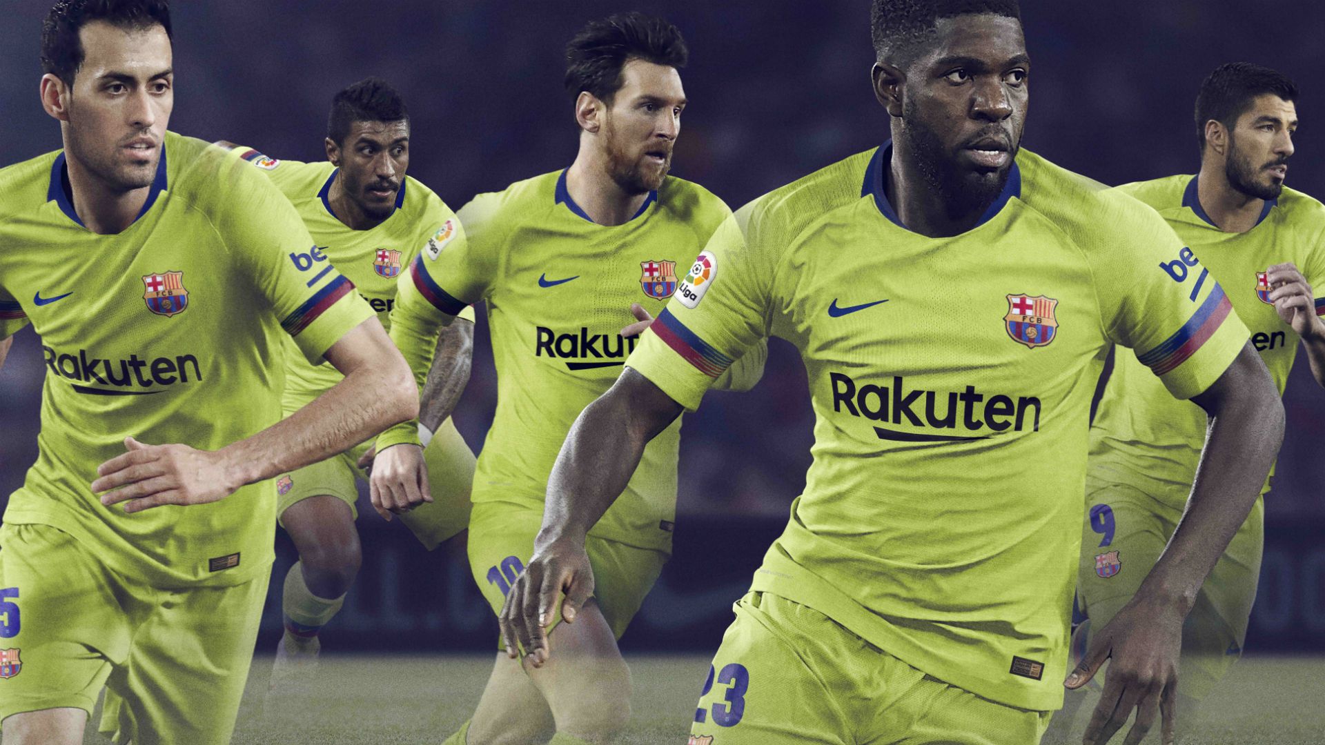 Barcelona 2018-19 away kit