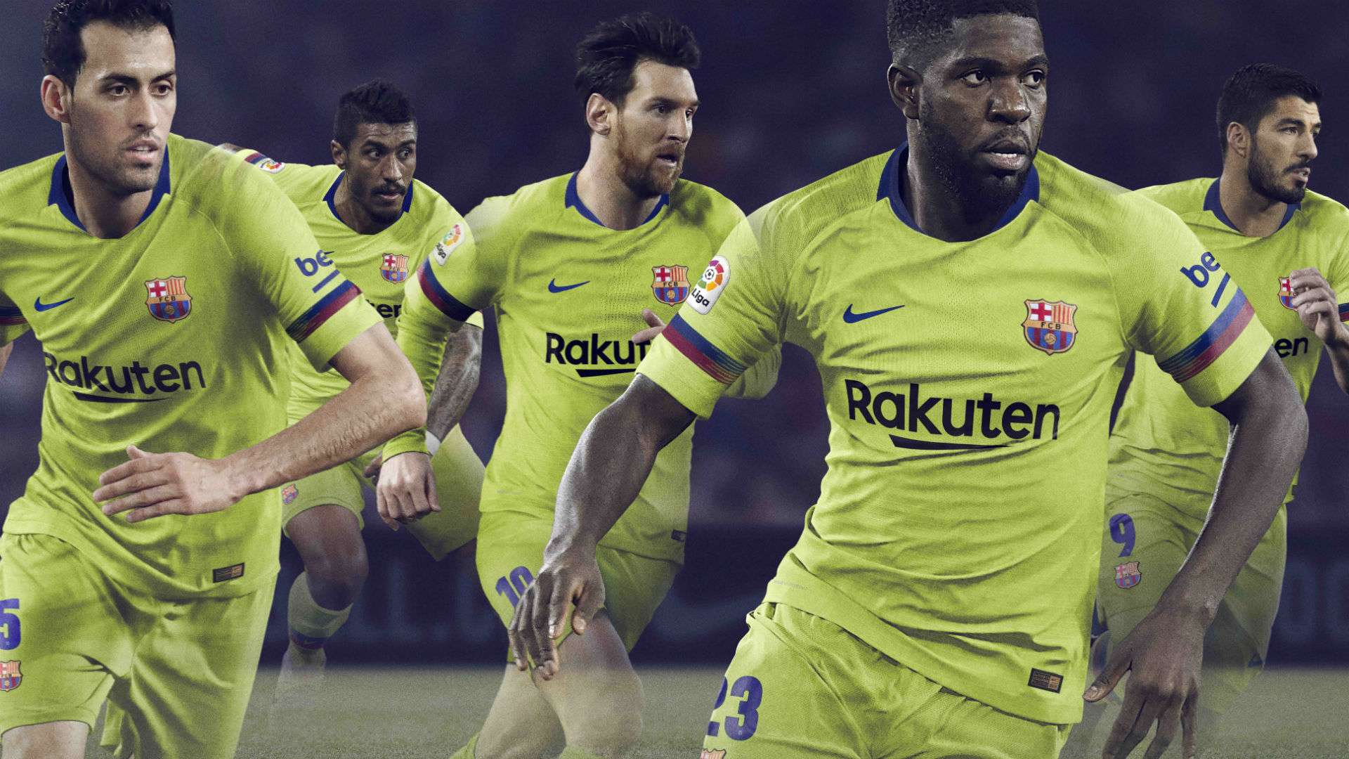 Barcelona 2018-19 away kit