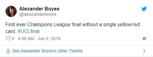 Reactions Tottenham Liverpool Champions League